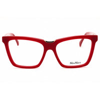 Max Mara Women's Eyeglasses - Shiny Red Acetate Cat Eye Full Rim Frame | MM5111 066 ,