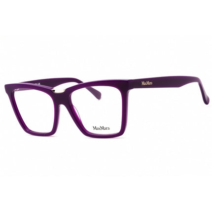 Max Mara Women's Eyeglasses - Shiny Violet Acetate Cat Eye Full Rim Frame | MM5111 081 ,