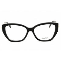 Max Mara Men's Eyeglasses - Shiny Black Acetate Cat Eye Full Rim Frame | MM5117 001 ,