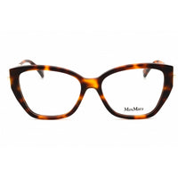 Max Mara Women's Eyeglasses - Dark Havana Acetate Cat Eye Full Rim Frame | MM5117 052 ,