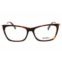 Max Mara Women's Eyeglasses - Dark Havana Acetate Cat Eye Full Rim Frame | MM5128 052 ,