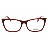Max Mara Women's Eyeglasses - Shiny Bordeaux Acetate Cat Eye Full Rim | MM5128 069 ,