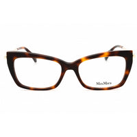 Max Mara Women's Eyeglasses - Dark Havana Acetate Cat Eye Full Rim Frame | MM5137 052 ,