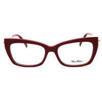 Max Mara Women's Eyeglasses - Shiny Red Acetate Cat Eye Full Rim Frame | MM5137 066 ,