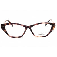 Max Mara Women's Eyeglasses - Dark Havana Acetate Cat Eye Full Rim Frame | MM5176 052 ,