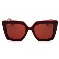 Max Mara Women's Sunglasses - Shiny Bordeaux/Rose Gold Full Rim Frame | MM0051 69S ,