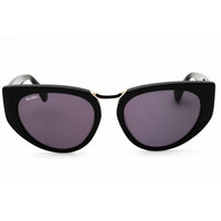 Max Mara Women's Sunglasses - Shiny Black Acetate Full Rim Frame | MM0093 01A ,