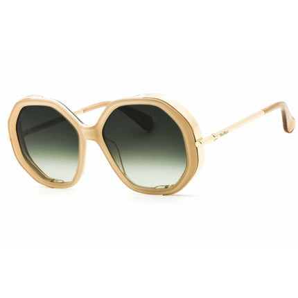 Max Mara Women's Sunglasses - Ivory Acetate Oversized Full Rim Frame | MM0094 25P ,