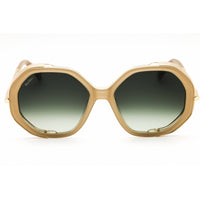 Max Mara Women's Sunglasses - Ivory Acetate Oversized Full Rim Frame | MM0094 25P ,