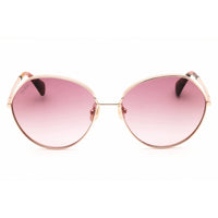 Max Mara Women's Sunglasses - Shiny Rose Gold Metal Full Rim Frame | MM0096 28Z ,