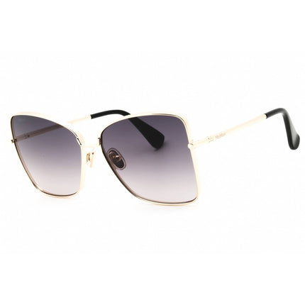 Max Mara Women's Sunglasses - Gold Metal Oversized Full Rim Frame | MM0097 32B ,