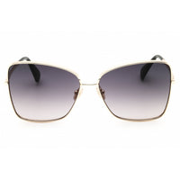 Max Mara Women's Sunglasses - Gold Metal Oversized Full Rim Frame | MM0097 32B ,