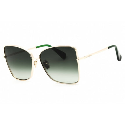 Max Mara Women's Sunglasses - Gold Metal Oversized Full Rim Frame | MM0097 32P ,