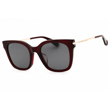 Max Mara Women's Sunglasses - Shiny Bordeaux Acetate Full Rim Frame | MM0115-K 69A ,