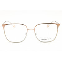 Michael Kors Women's Eyeglasses - Rectangular Rose Gold Metal Frame | 0MK3068 1108 ,
