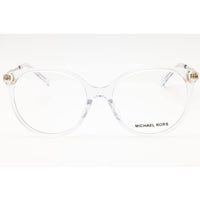 Michael Kors Women's Eyeglasses - Round Transparent Plastic Frame | 0MK4093F 3015 ,