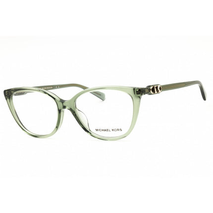 Michael Kors Women's Eyeglasses - Transparent Green Plastic Frame | 0MK4109U 3944 ,