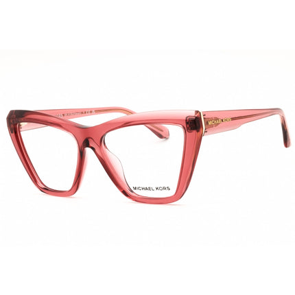 Michael Kors Women's Eyeglasses - Transparent Pink Plastic Frame | 0MK4118U 3970 ,