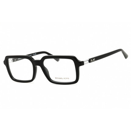 Michael Kors Women's Eyeglasses - Rectangular Black Acetate Frame | 0MK4130 3005 ,