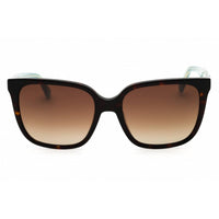 Moschino Love Women's Sunglasses - Havana Plastic Square Frame | MOL044/S/COS 0086 LA ,