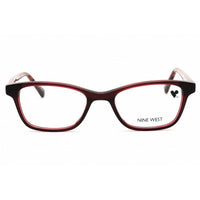 Nine West Women's Eyeglasses - Crystal Burgundy Acetate Cat Eye Frame | NW5199N 602 ,