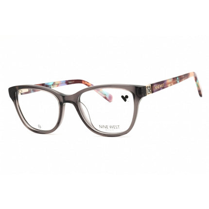 Nine West Women's Eyeglasses - Crystal Smoke Acetate Cat Eye Full Rim | NW5215 014 ,
