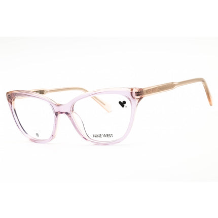 Nine West Women's Eyeglasses - Lilac/Peach Laminate Acetate Cat Eye Frame | NW5219 557 ,