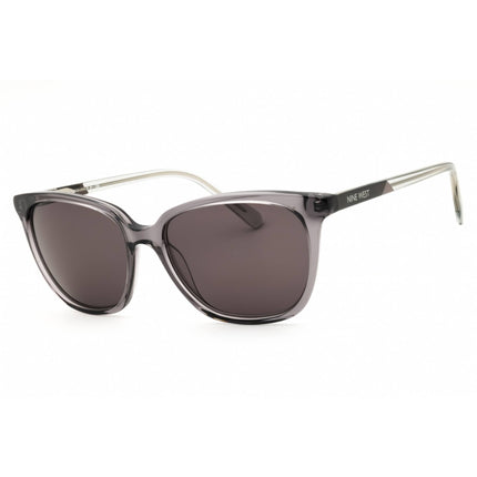 Nine West Women's Sunglasses - Smoke Crystal Acetate Cat Eye Full Rim | NW662S 010 ,