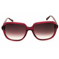 Nine West Women's Sunglasses - Magenta Crystal Acetate Square Full Rim | NW663S 615 ,