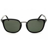 Persol Men's Sunglasses - Black Acetate Square Shape Full Rim Frame | 0PO3186S 95/58 ,