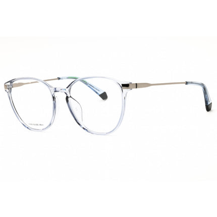 Polaroid Core Women's Eyeglasses - Blue Plastic Round Full Rim | PLD D489/G 0PJP 00 ,