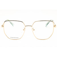 Polaroid Core Women's Eyeglasses - Gold Metal Geometric Full Rim | PLD D508/G 0J5G 00 ,