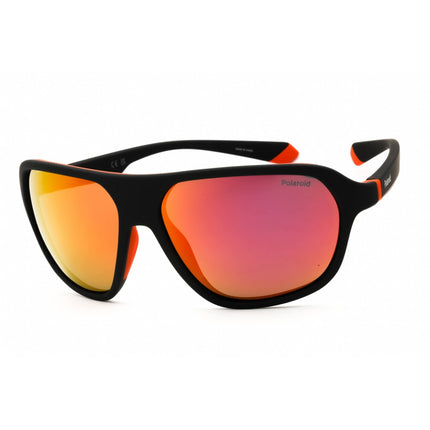 Polaroid Core Men's Sunglasses - Black/Orange Full Rim Frame | PLD 2152/S 0RC2 OZ ,