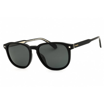 Polaroid Core Men's Sunglasses - Black Plastic Oval Frame | PLD 4117/G/S/X 0807 M9 ,