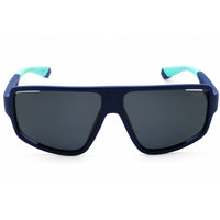 Polaroid Core Unisex Sunglasses - Matte Blue Plastic Frame | PLD 7054/S FLL C8 ,