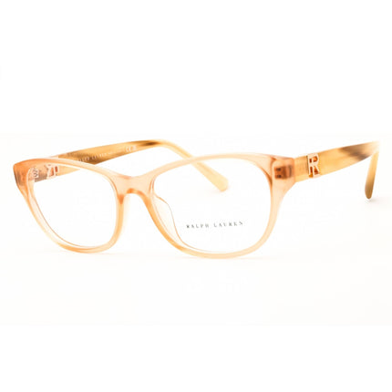 Ralph Lauren Women's Eyeglasses - Transparent Peach Full Rim Frame | 0RL6237U 6110 ,