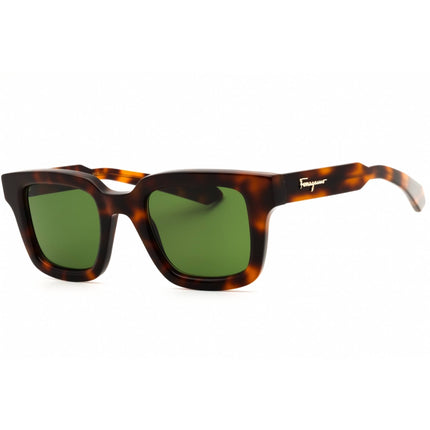 Salvatore Ferragamo Men's Sunglasses - Tortoise Acetate Square Frame | SF1064SCP 240 ,