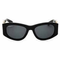 Salvatore Ferragamo Women's Sunglasses - Black Acetate Cat Eye Frame | SF1082S 001 ,