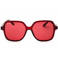 Salvatore Ferragamo Women's Sunglasses - Transparent Burgundy Full Rim | SF1083S 612 ,