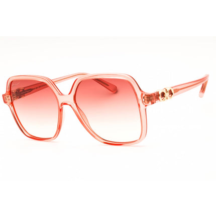 Salvatore Ferragamo Women's Sunglasses - Transparent Coral Full Rim | SF1083S 840 ,