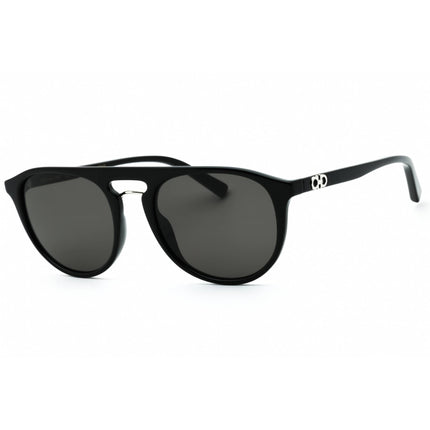 Salvatore Ferragamo Men's Sunglasses - Black Plastic Pilot Shape Frame | SF1090S 001 ,