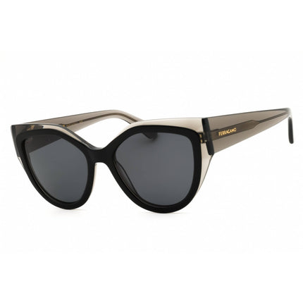 Salvatore Ferragamo Women's Sunglasses - Transparent Grey/Black Frame | SF2004S 024 ,