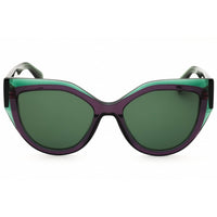 Salvatore Ferragamo Women's Sunglasses - Transparent Green/Violet Frame | SF2004S 318 ,
