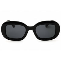 Salvatore Ferragamo Women's Sunglasses - Black Oval Full Rim Frame | SF2038SE 001 ,
