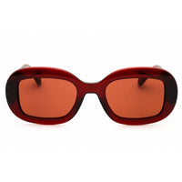 Salvatore Ferragamo Women's Sunglasses - Transparent Rust Oval Frame | SF2038SE 224 ,