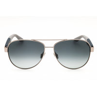 Salvatore Ferragamo Men's Sunglasses - Shiny Light Ruthenium Full Rim | SF275SN 021 ,