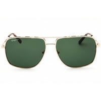 Salvatore Ferragamo Men's Sunglasses - Shiny Gold Metal Pilot Full Rim | SF278S 717 ,