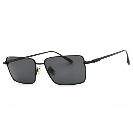 Salvatore Ferragamo Men's Sunglasses - Matte Black Metal Rectangular | SF309S 002 ,