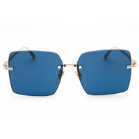 Salvatore Ferragamo Women's Sunglasses - Gold Metal Square Shape Frame | SF311S 743 ,