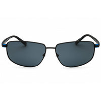 Timberland Men's Sunglasses - Matte Black Metal Rectangular Full Rim | TB9325 02D ,
